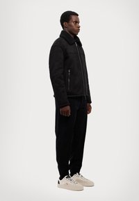 Armani Exchange BLOUSON - Jakna iz umetnega usnja - black