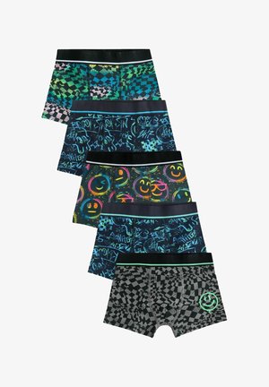 Next, TRUNKS 5 PACK - REGULAR FIT - Krátke boxerky - multi grafitti print
