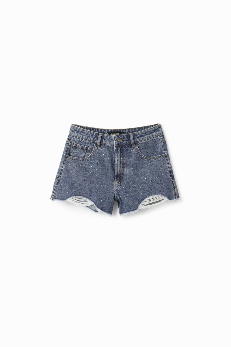 Desigual Jeansshort blauw denim/bluedenim