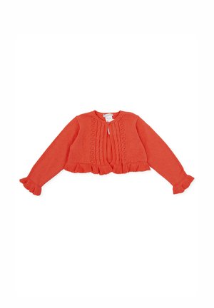 Chaqueta de punto - coral
