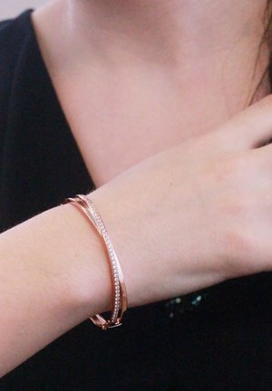 MYC Paris Armband - couleur or rose / cristal