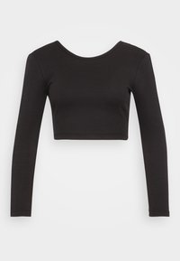 ONLEASY OPEN BACK - Top s dlhým rukávom - black