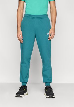 COLOR LOGO SWEATPANTS - Tepláky - emerald ice