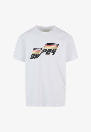 Upscale by Mister Tee, T-shirts print - white