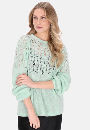 Pulóver - mint blue