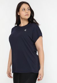 Active by Zizzi ABASIC ONE - T-shirt basic - night sky