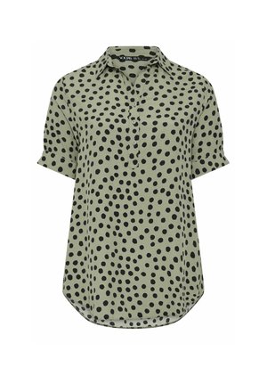 Yours Clothing, PLUS SIZE CASUAL TOPS - Tunique - light green