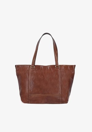 LUGANO  - Tote bag - cognac