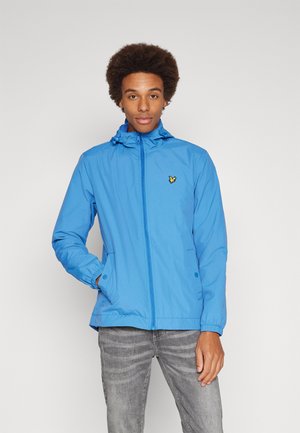 ZIP THROUGH HOODED JACKET - Lehká bunda - spring blue