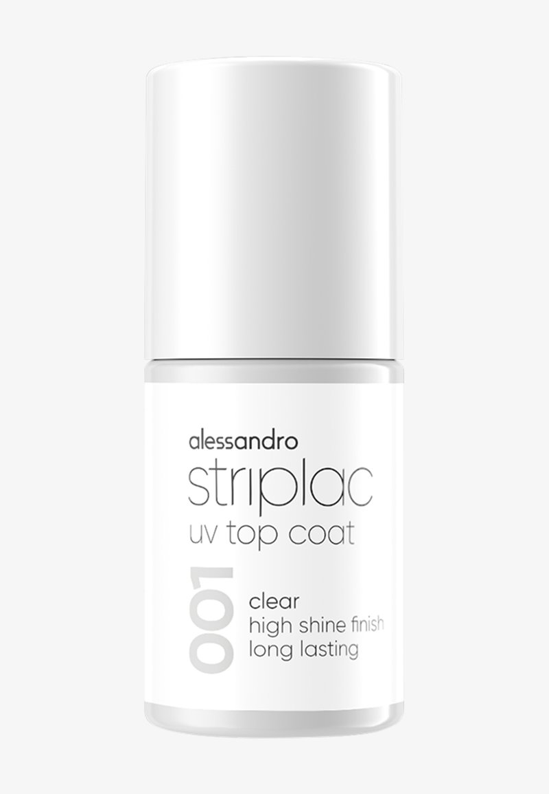 alessandro - STRIPLAC UV TOP COAT - Nagellak: top coat - clear, Vergroten