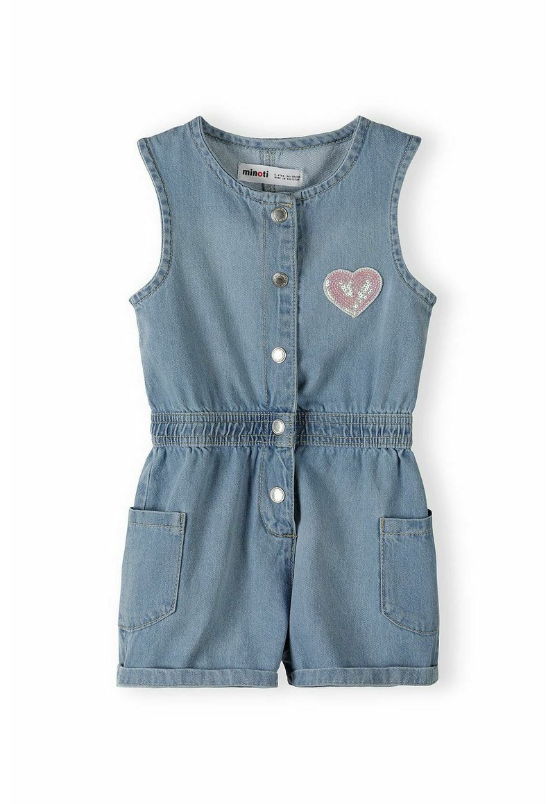 MINOTI Jumpsuit blauw denim/bluedenim MINOTI Jumpsuit blauw denim/bluedenim