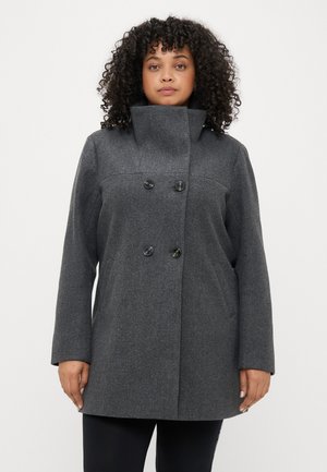 CARBLAKE LIFE COAT  - Kurzmantel - dark grey melange