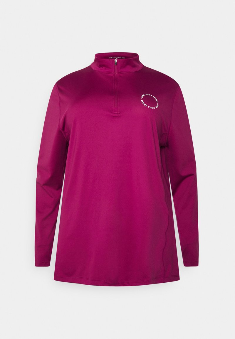 Damen Sportbekleidung | Pink Soda OLYMPIC SUNSET FITNESS PLUS Langarmshirt raspberry/pink - SX57744 Damen Sportbekleidung | Pink Soda OLYMPIC SUNSET FITNESS PLUS Langarmshirt raspberry/pink - SX57744