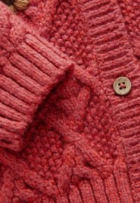 Next REGULAR FIT - EMBROIDERED  - Strickjacke - red
