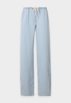 Gap Tall, EASY LOOSE STRIPE - Τζιν χαλαρής εφαρμογής - blue railroad