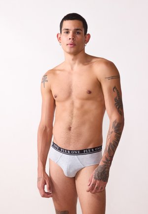5 PACK - Briefs - mid grey marl