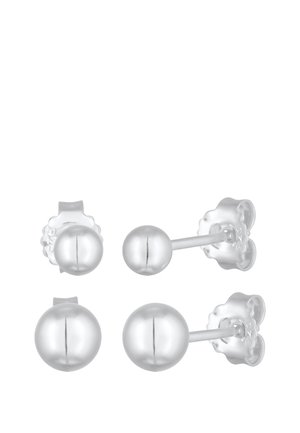 2 PACK BASIC STUD - Korvakorut - silver coloured