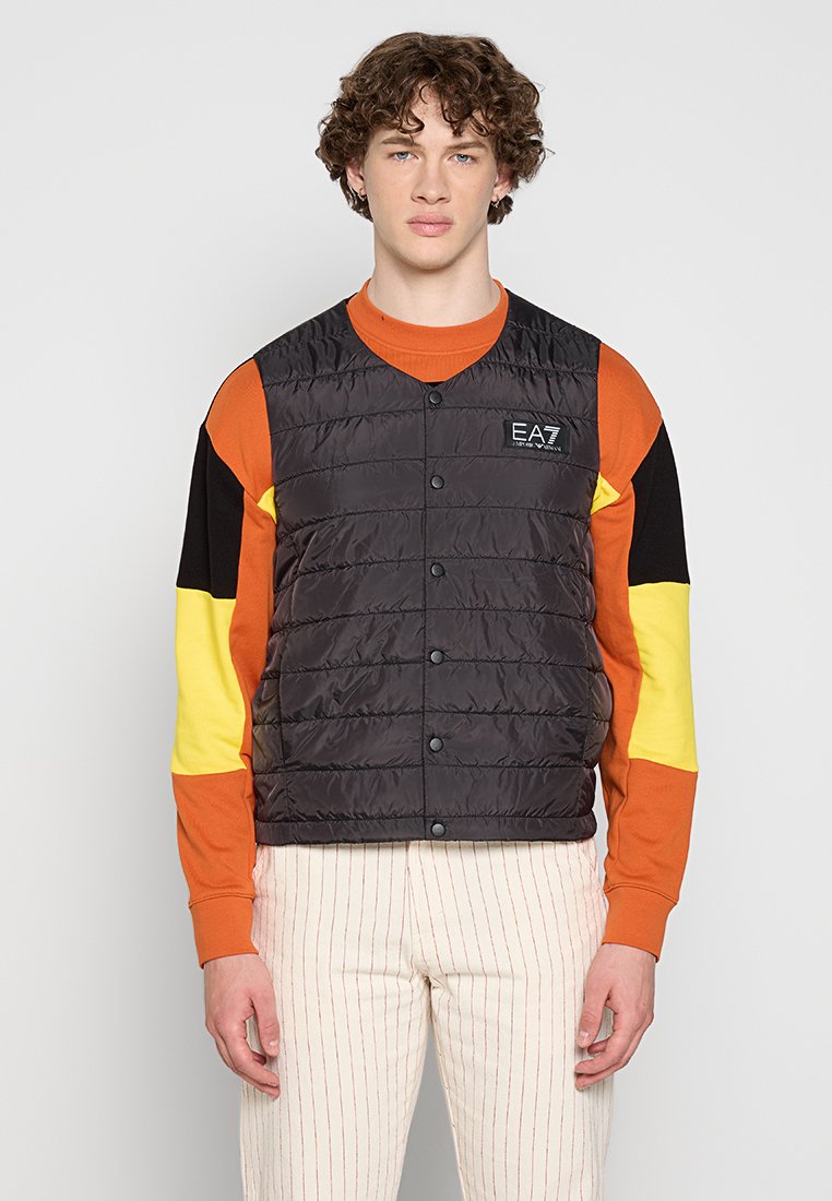 EA7 Emporio Armani Bodywarmer donkergrijs