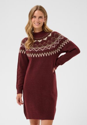 Cream, CRCHERRIE - Robe pull - carbernet island