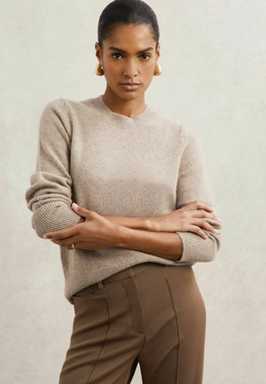 REGULAR FIT - MIMI CREW-NECK - Jersey de punto - oatmeal neutral