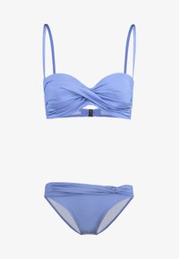 Não selecionado, light blue