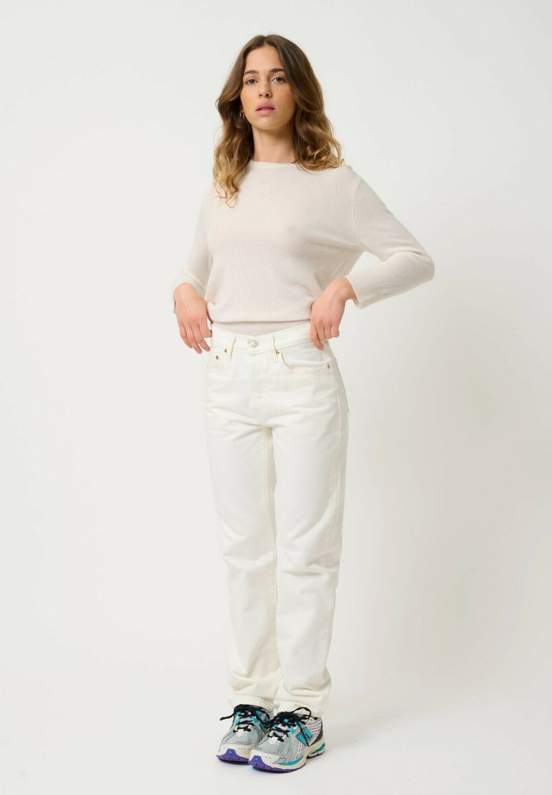 Authentic Cashmere Trui lichtbruin