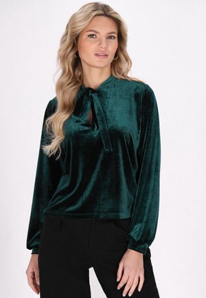Bluse - dark green