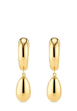 GOCCIA PENDOLO PIANURA - Øreringe - gold-coloured
