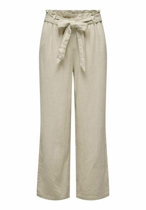 JDY SAY BELT NOOS - Bukse - oatmeal detail:melange