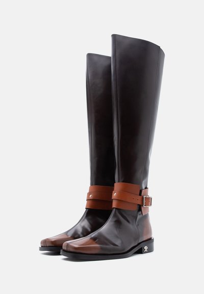 GmbH ADEM CUFFED UNISEX - Μπότες πάνω από το γόνατο - brown