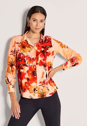 Overhemdblouse - peach multicolor