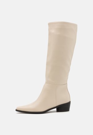 CAMELIA - Cowboy- / bikerstøvler - cream