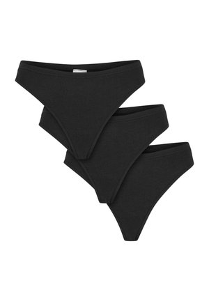 3-PACK - Perizoma - blk blk blk