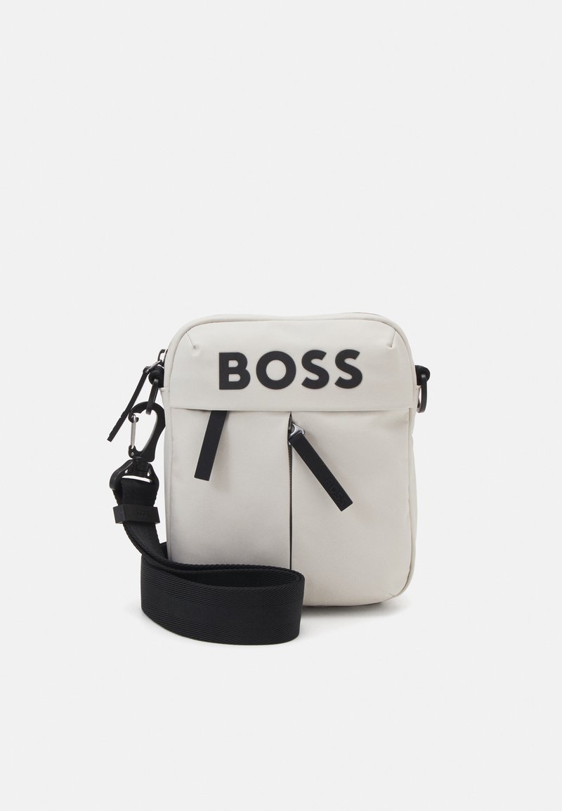 BOSS STORMY ZIP - Torba čez telo - light beige