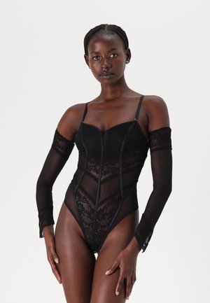 VERA OFF SHOULDER - Bodijs - black