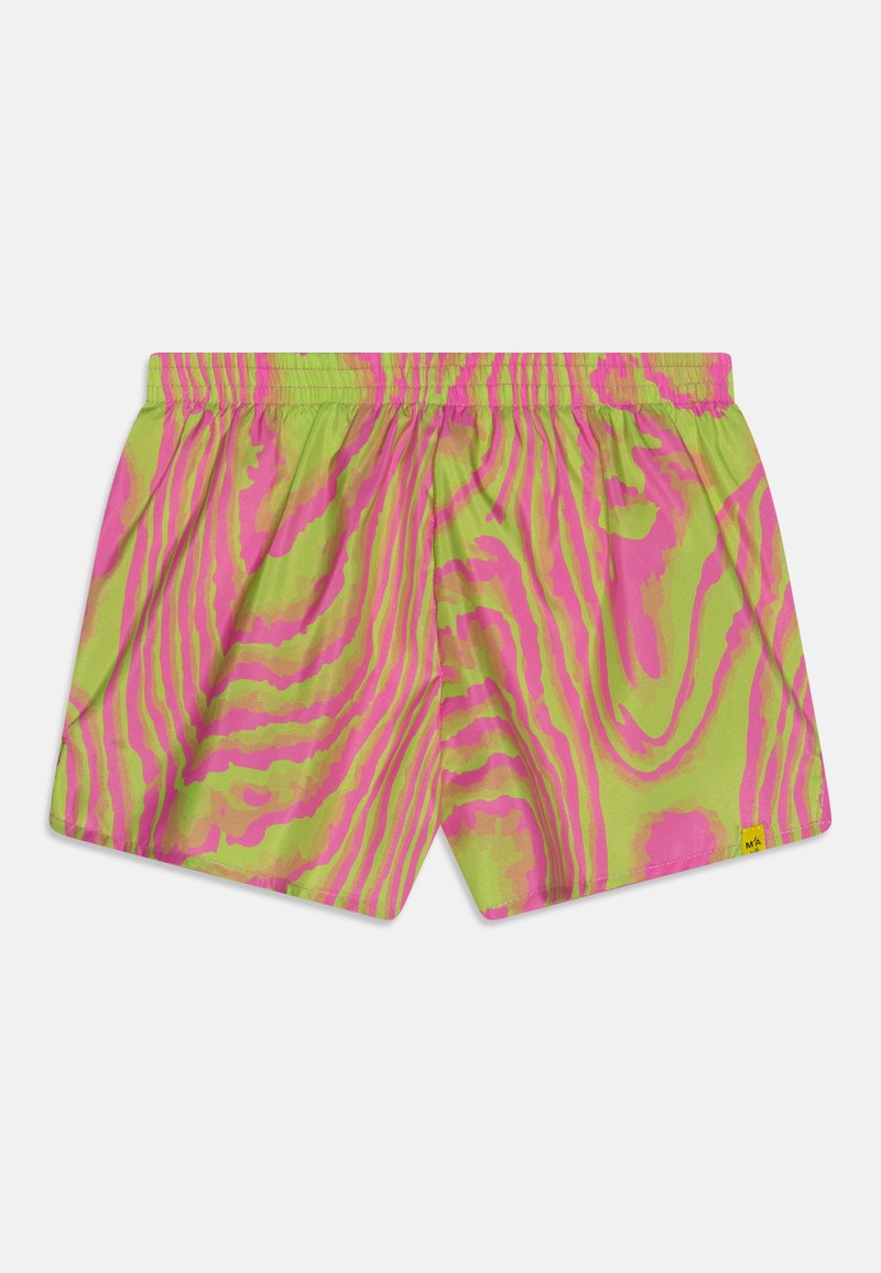 M'A KIDS by Marques ' Almeida RECYCLED PRINTED SWIMWEAR LOOSE UNISEX - Μαγιό σορτς - green/pink