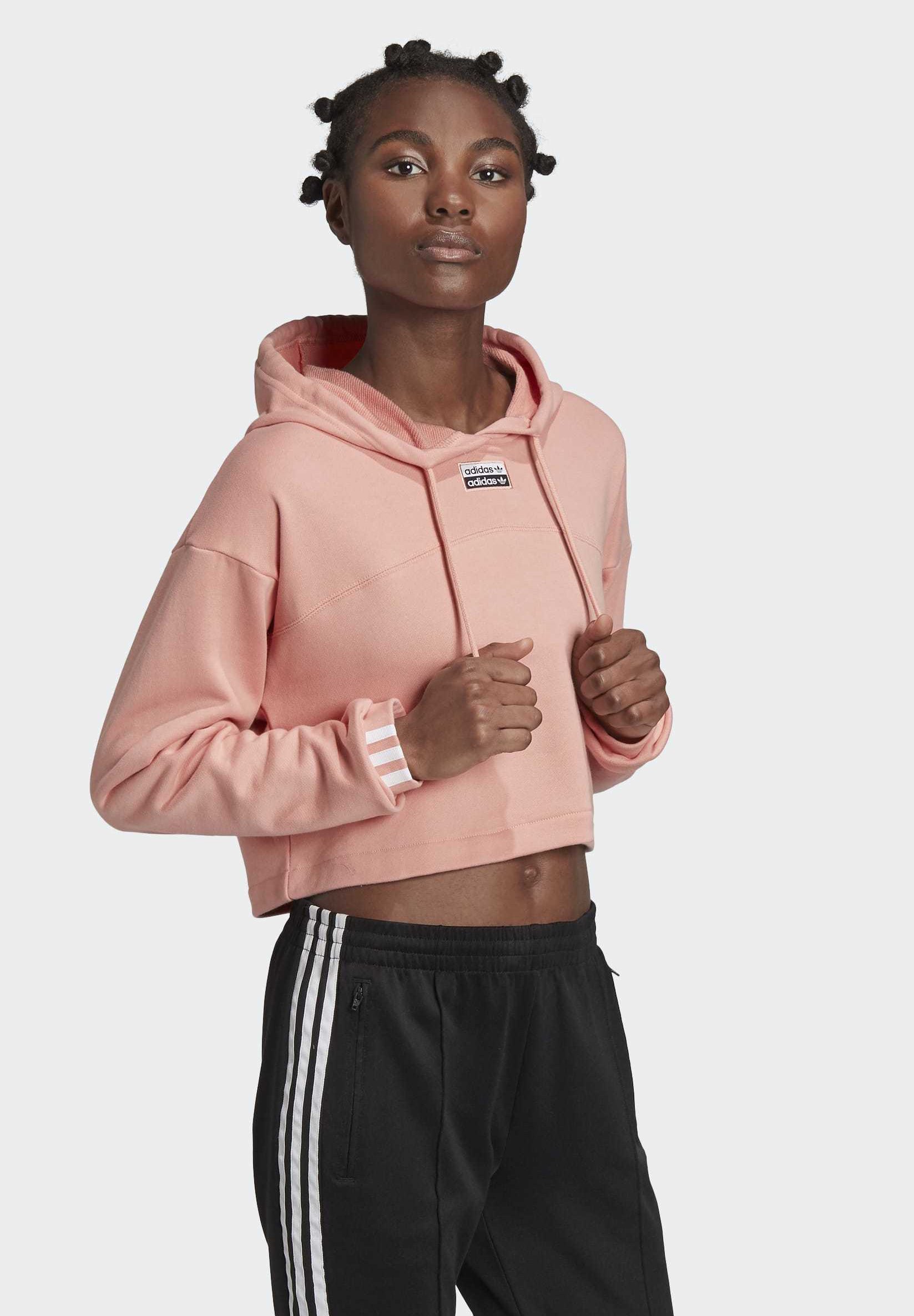 adidas kaval hoodie pink