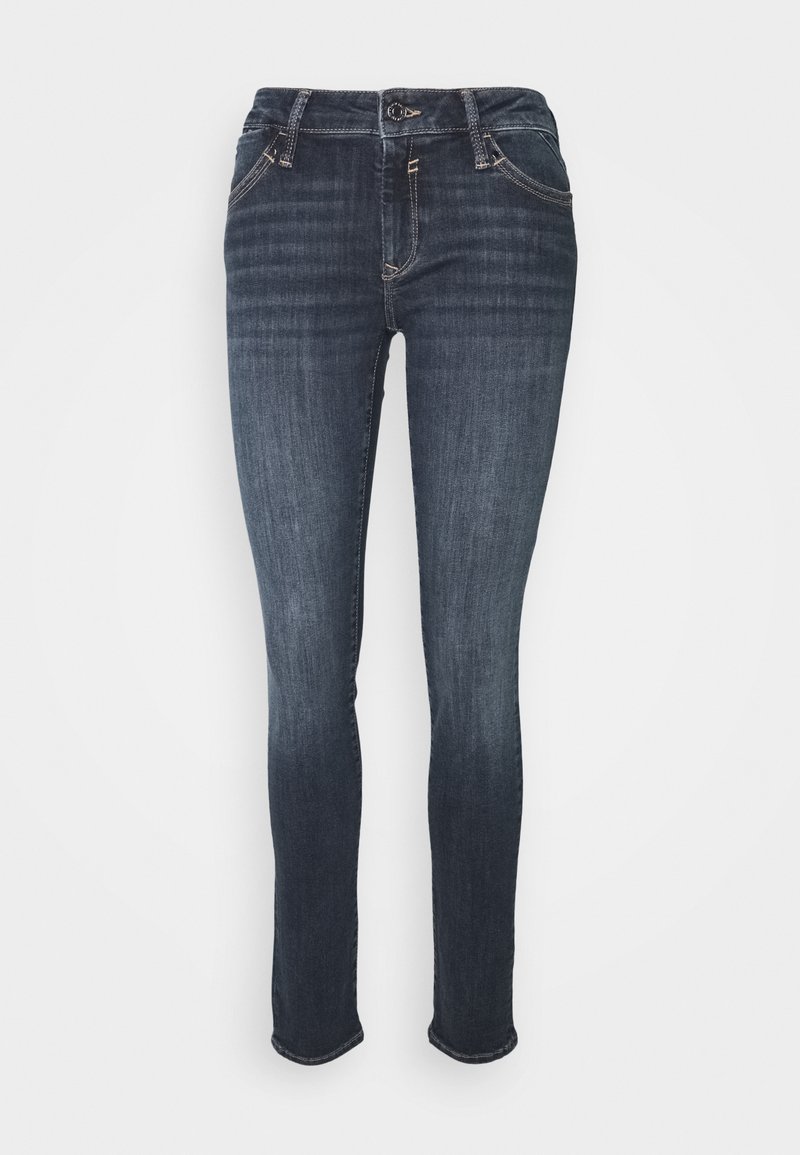 mavi Jeans Skinny Fit zwartblauw denim