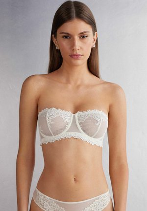 Intimissimi PRETTY FLOWERS - Multiway / Strapless bra - elfenbein powder white