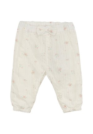 AOP W LINING - Leggings - Byxor - eggnog