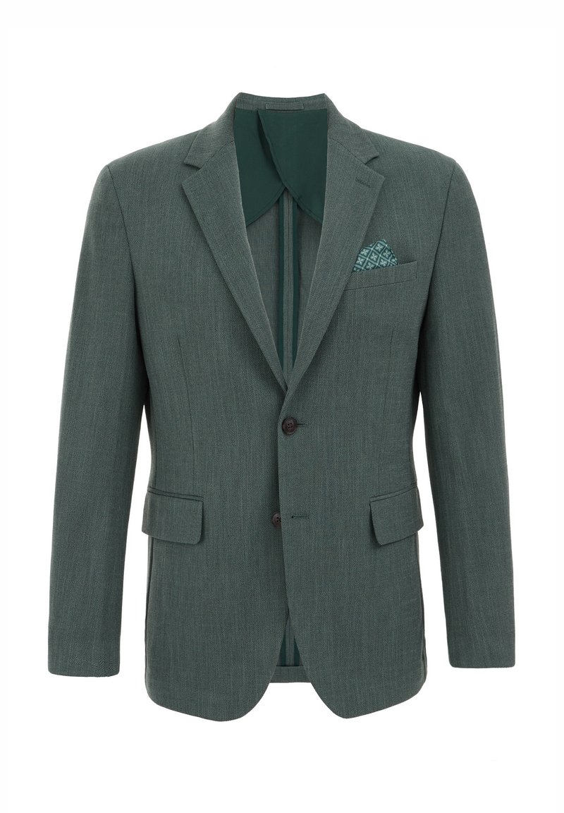 WE Fashion Blazer donkergroen
