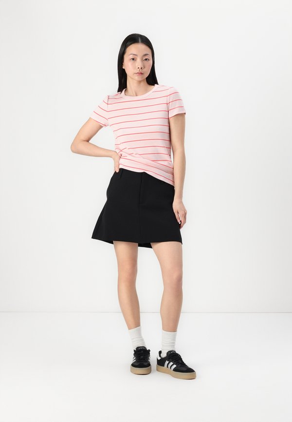 Print T-shirt - misty rose4