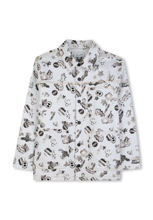 GESTREEPTE EN BEDRUKTE OMSLAG - Summer jacket - ocean