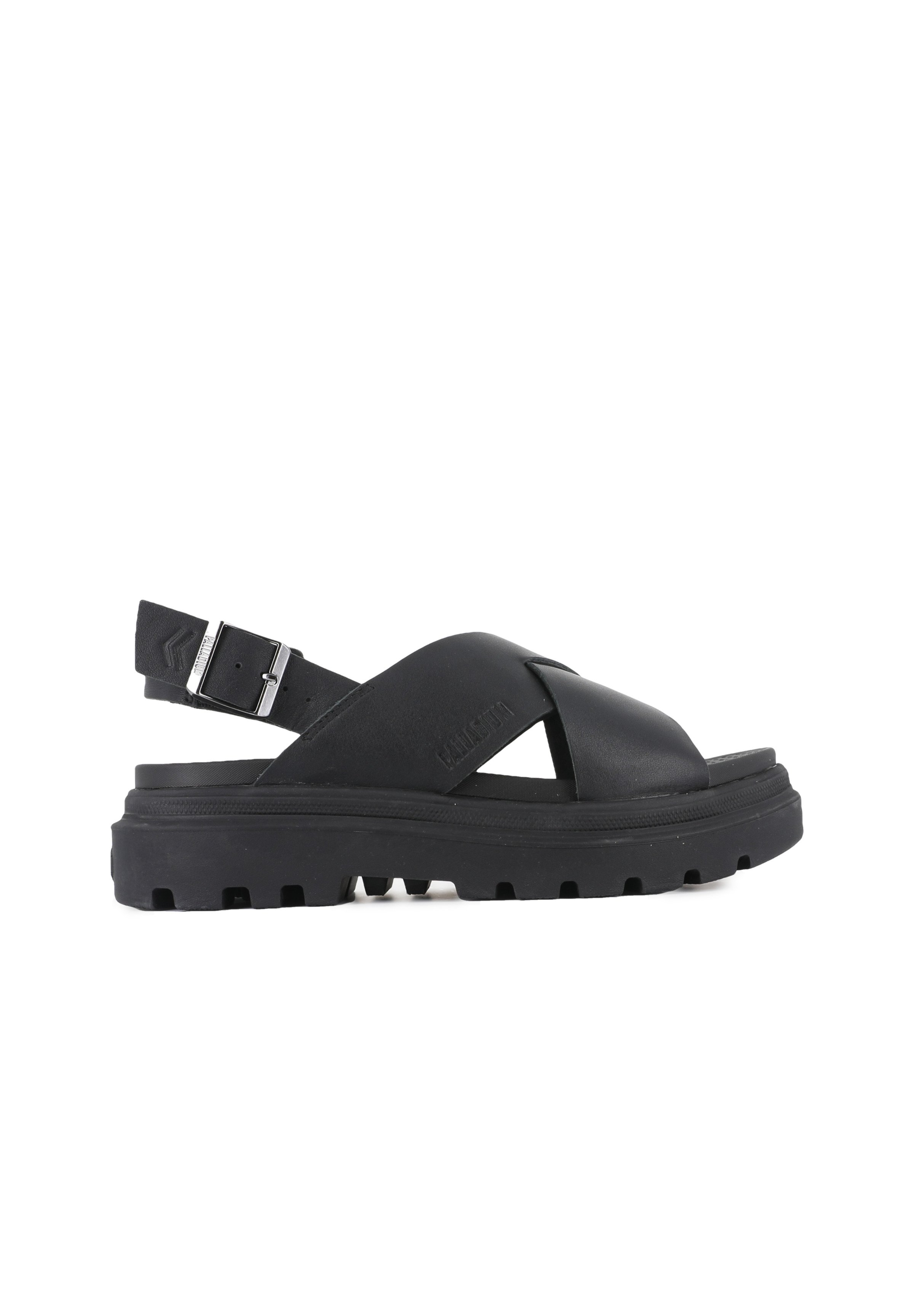 Palladium PALLACRUISE CROSSED - Platform sandals - black - Zalando