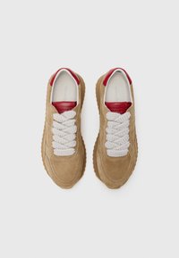 Kennel + Schmenger FLASH - Baskets basses - nuts/bianco/rosso