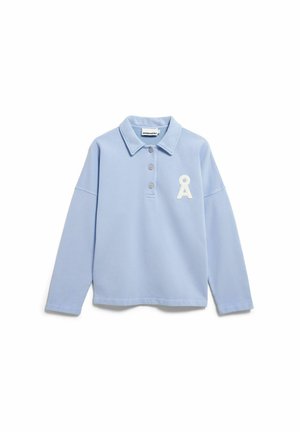 ARMEDANGELS, POLO - Sweatshirt - soft blue