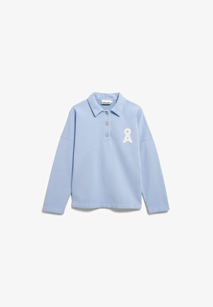 ARMEDANGELS, POLO - Sweatshirt - soft blue