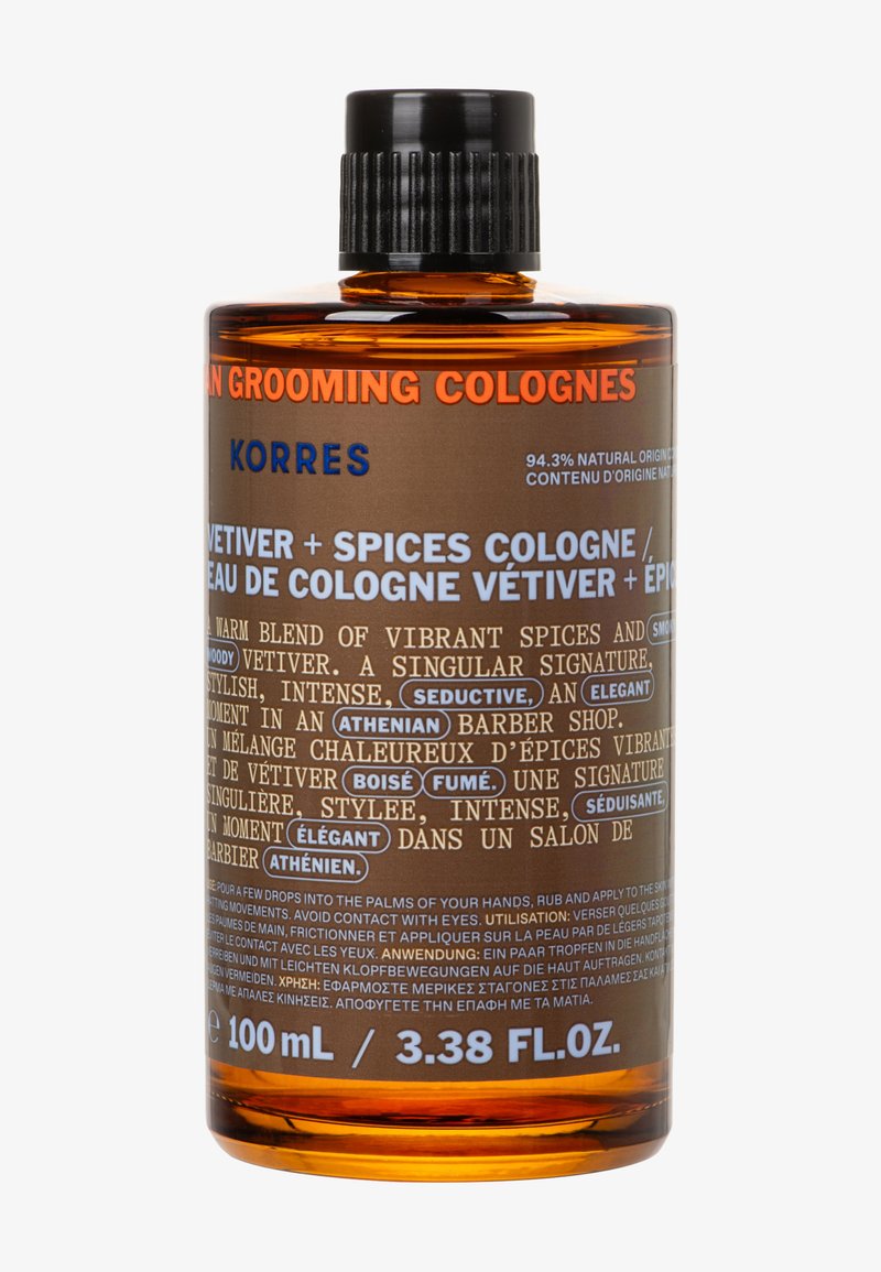 KORRES - ATHENIAN GROOMING EAU DE COLOGNE VETIVER + ÉPICES - Eau de cologne, Förstora