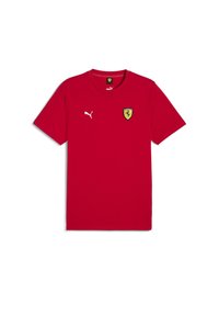 Puma SCUDERIA FERRARI RACE COLOUR SHIELD - Apdrukāts T-krekls - rosso corsa