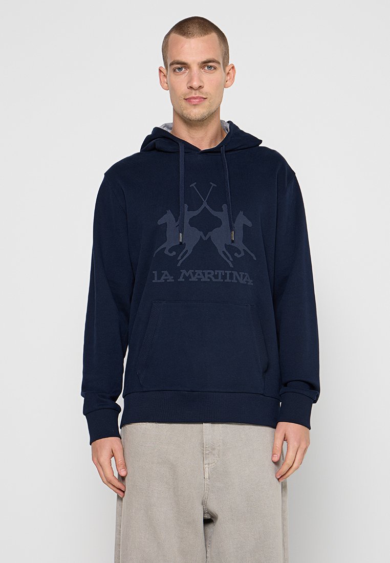 LA MARTINA Hoodie donkerblauw LA MARTINA Hoodie donkerblauw